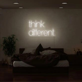 Think Different Neon Sign