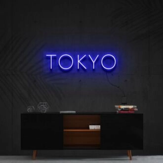 Tokyo Neon Sign for Travel Lovers and Urban Decor