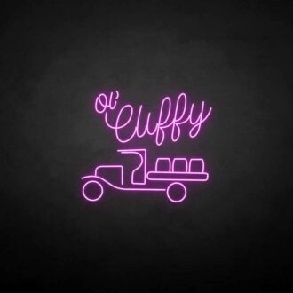 'Truck' neon sign
