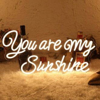 You Are My Sunshine Wedding Neon Sign