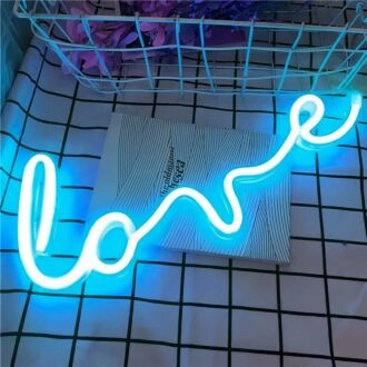 LOVE Wedding Style 3 Neon Sign