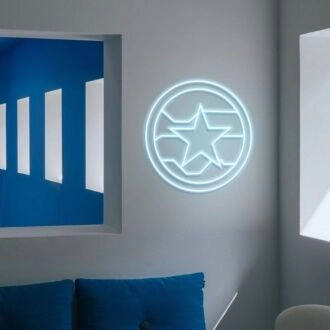 Winter Soldier Neon Sign for Marvel Fans