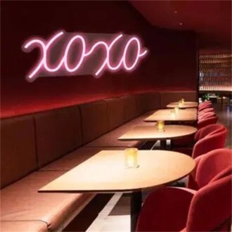 Brighten Up Your Space: Xoxo Bar Decor LED Neon Sign for Weddings, Parties, and Chic Office Ambiance.