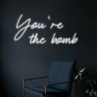Youre The Bomb Neon Sign Add a fun touch to your decor