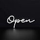 Elevate Your Business or Bar Ambiance with the Script Open LED Neon Sign – Perfect for Storefronts, Weddings, and Nighttime Galas.