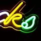 Brighten your kitchen or snack bar with the vibrant Snack LED Neon Sign.