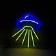 Elevate Your Space Adventure: Spaceship LED Neon Sign for Kids' Rooms, Gaming Setups, and Sci-Fi Themed Parties