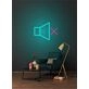 Brighten Your Office, Bar, or Man Cave with the Speaker Off LED Neon Sign.