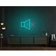 Brighten Your Office, Bar, or Man Cave with the Speaker Off LED Neon Sign.