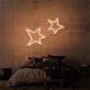 Brighten Up Your Space: Stars LED Neon Sign Perfect for Home Decor, Weddings, and Bar Ambiance