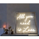 All You Need Is Love Neon Sign