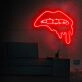 Dripping Lips Neon Sign