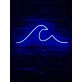 Brighten Your Space: Wave LED Neon Sign Sea LED Neon Sign for Home, Office, Bar, and Wedding Ambiance.