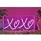 Brighten Up Your Wedding, Bar, and Home Atmosphere with Xoxo Lightbox LED Neon Sign.