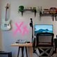 Brighten Your Space: Xx Wall Decoration LED Neon Sign Light Perfect for Home, Office, Bars, and Memorable Weddings.