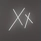 Brighten Your Space: Xx Wall Decoration LED Neon Sign Light Perfect for Home, Office, Bars, and Memorable Weddings.