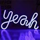 Elevate Your Living Room, Bar or Event Ambiance with the Versatile Yeah LED Neon Sign.
