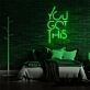 Empower Your Home Office and Inspire Your Workspace with the You Got This LED Neon Sign.