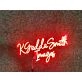 Brighten up Your Bar, Office, and Special Celebrations with Custom Kgedda Smith Images LED Neon Sign.