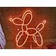 Brighten Your Child's Bedroom or Next Birthday Bash with the Cute Balloon Puppy LED Neon Sign.
