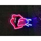Elevate Your Space: Cyberpunk UV Lips And Tongue LED Neon Sign Perfect for Bars, Parties, and Edgy Home Decor
