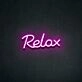 Relax Neon Sign