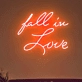Neon Sign Fall In Love