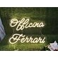 Enhance Your Home, Office, or Bar Ambiance with Officina Ferrari Custom LED Neon Sign.