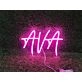 Brighten Your Space from Weddings to Bars with the Personalize Custom Ava LED Neon Sign