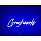 Brighten Up Your Space: Personalize Custom Greyhanks LED Neon Sign for Home, Office, Bars, and Weddings.