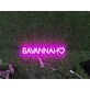 Brighten Your Special Moments: Personalize Custom Savannah With Heart LED Neon Sign for Weddings, Birthdays, and Home Decor.