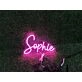 Elevate Your Space: Personalize Custom Sophie LED Neon Sign for Home, Office, Weddings, and Parties.