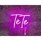 Brighten Your Special Moments: Personalize Custom Tete LED Neon Sign for Weddings, Bars, and Home Decor.