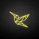 'Humming bird' neon sign