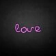 'Love2' Neon Sign