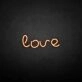 'Love2' Neon Sign