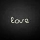 'Love2' Neon Sign