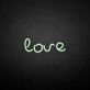 'Love2' Neon Sign