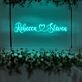 Customized Name Romantic Backsplash Neon Sign