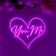 You + Me Neon Sign