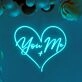 You + Me Neon Sign