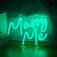 Marry Me Neon Sign