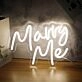 Marry Me Neon Sign