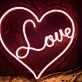 Love Heart Neon Sign