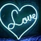 Love Heart Neon Sign