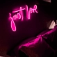 Just Love Neon Sign Illuminate Your Space with Pure Affection and Warmth