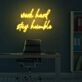 Work Hard Stay Humble Neon Sign