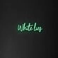 'White Lies' Neon Sign