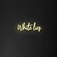 'White Lies' Neon Sign