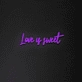 'Love Is Sweet' Neon Sign